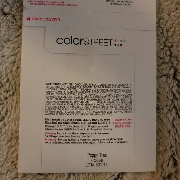 Color Street Poppy That - Picture 2 of 2